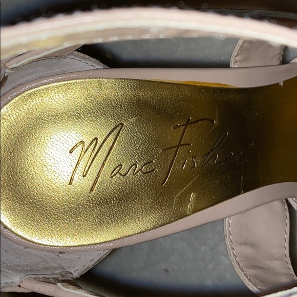 Marc Fisher Ziro Strappy Platform Shoes sz 7.5 - Picture 9 of 10